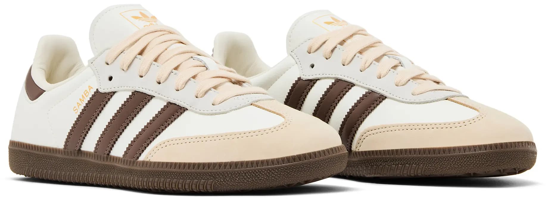 adidas Wmns Samba OG 'Off White Earth Strata Gum ' 8