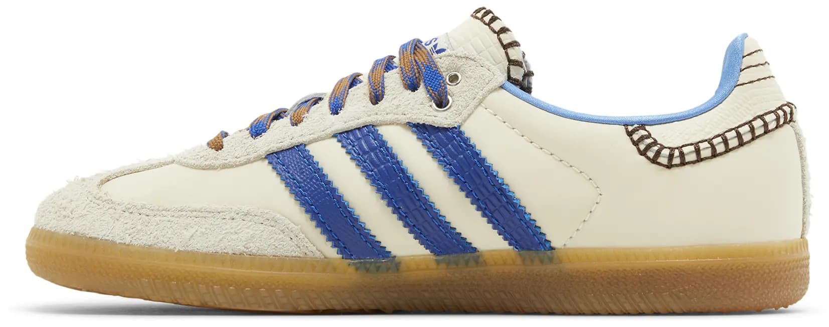 Wales Bonner x adidas Samba Nylon 'Wonder Clay Royal Blue' 3