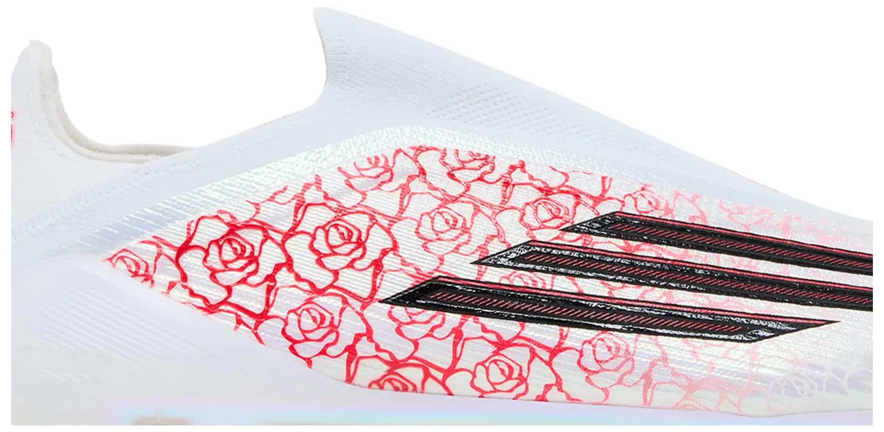 Lamine Yamal x adidas F50 Elite Laceless FG 'Cloud White Black Lucid Red' 2