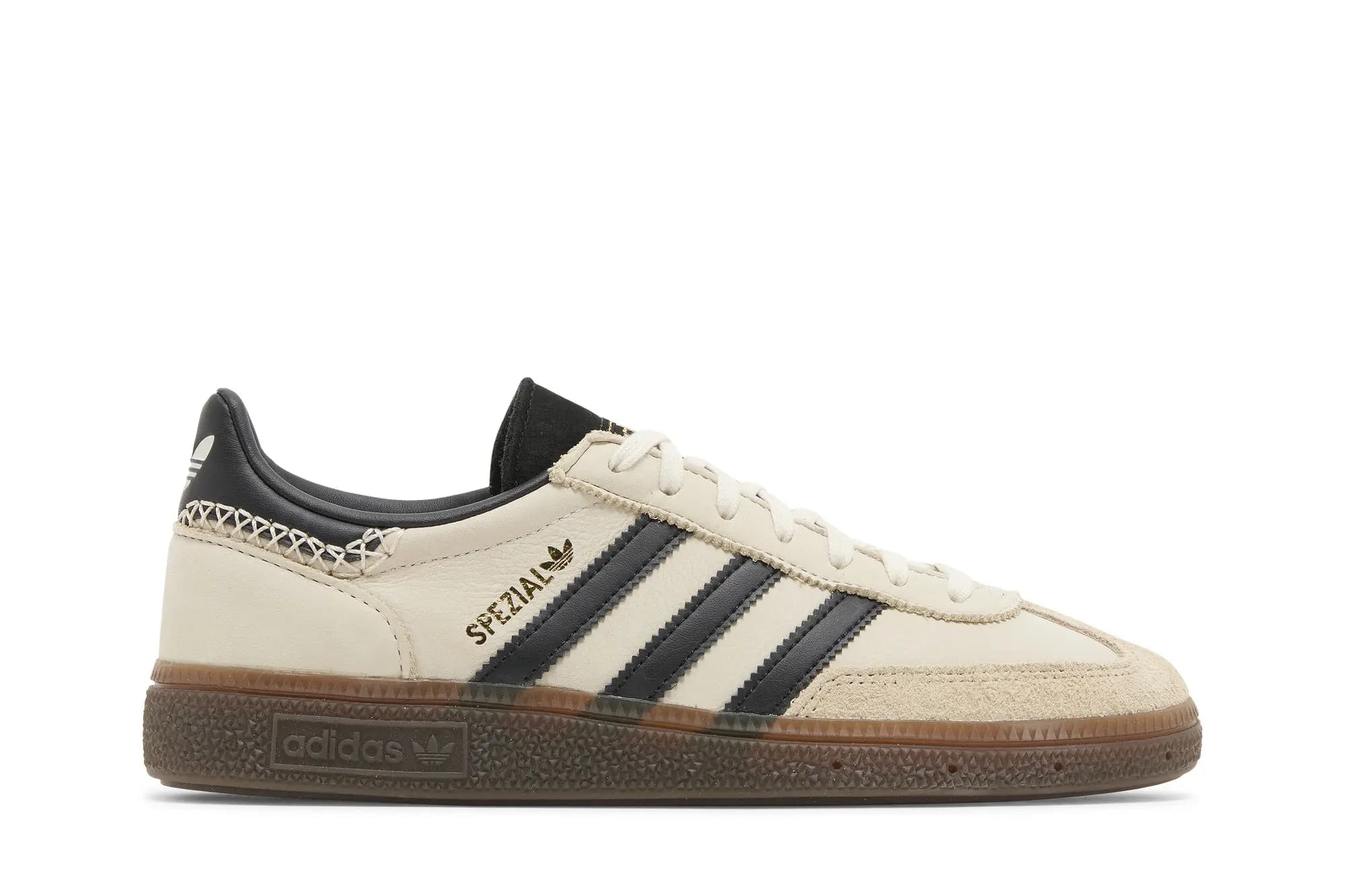 adidas Wmns Handball Spezial 'Wonder White Black' by Adidas