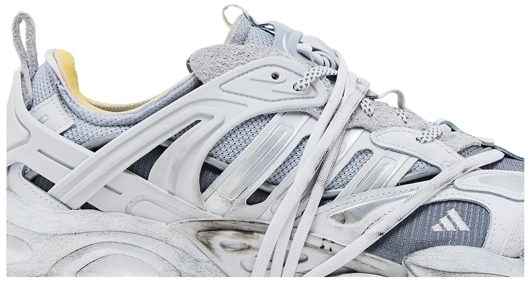 adidas XLG Runner Deluxe 'Gray Silver Metallic' 2