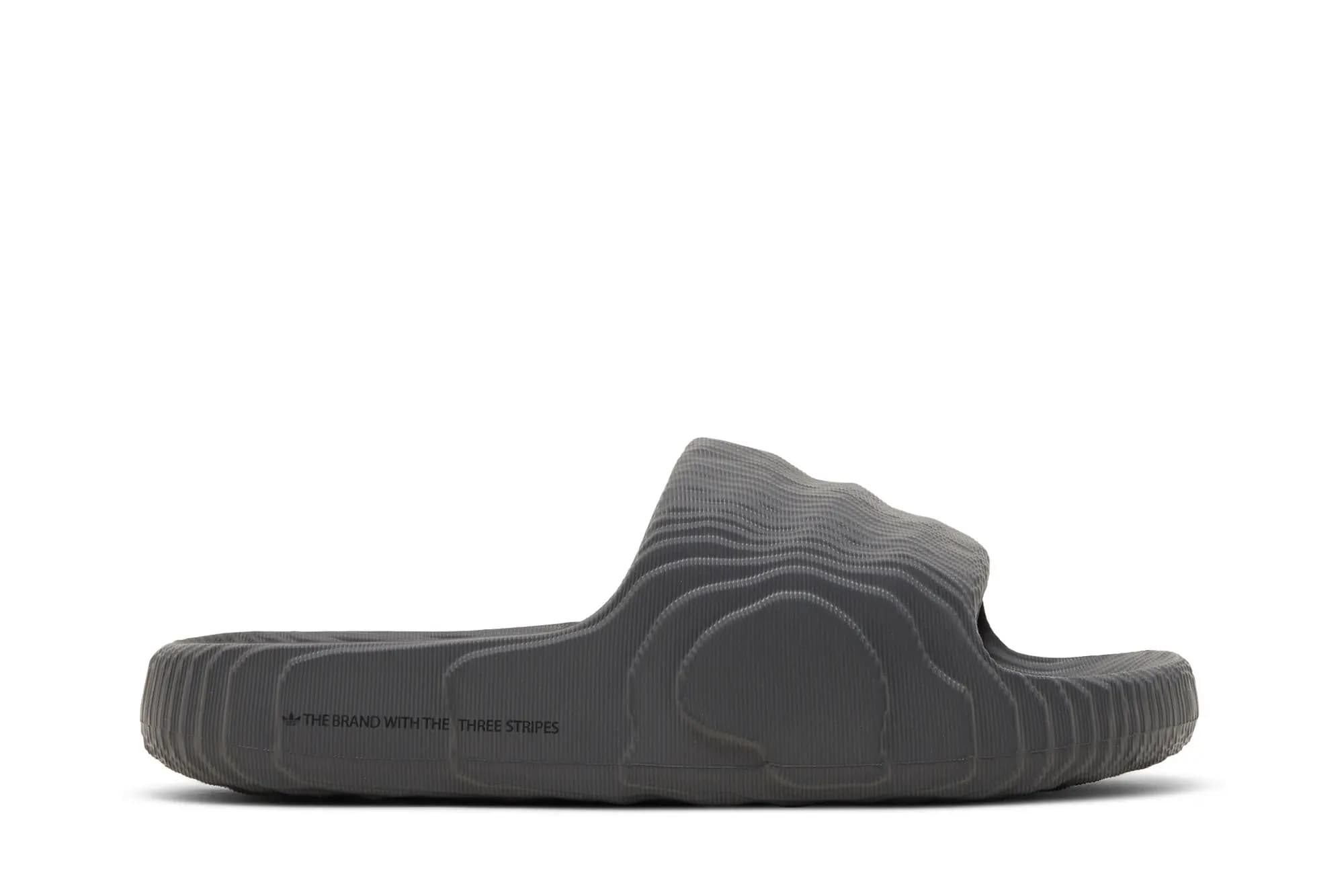 adidas Adilette 22 Slides 'Grey' by Adidas