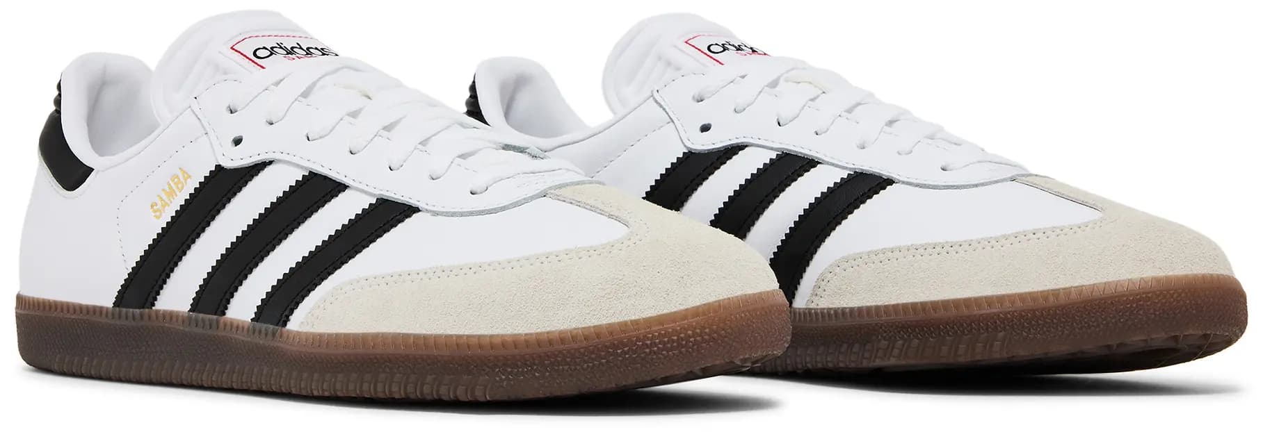 adidas Samba Indoor 'White Black Gum' 8