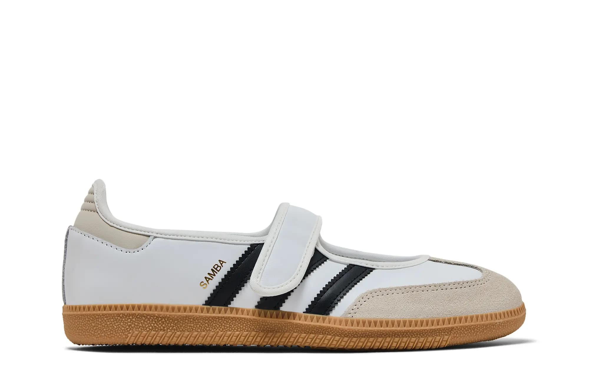 adidas Wmns Samba Jane 'White Black Gum' by Adidas