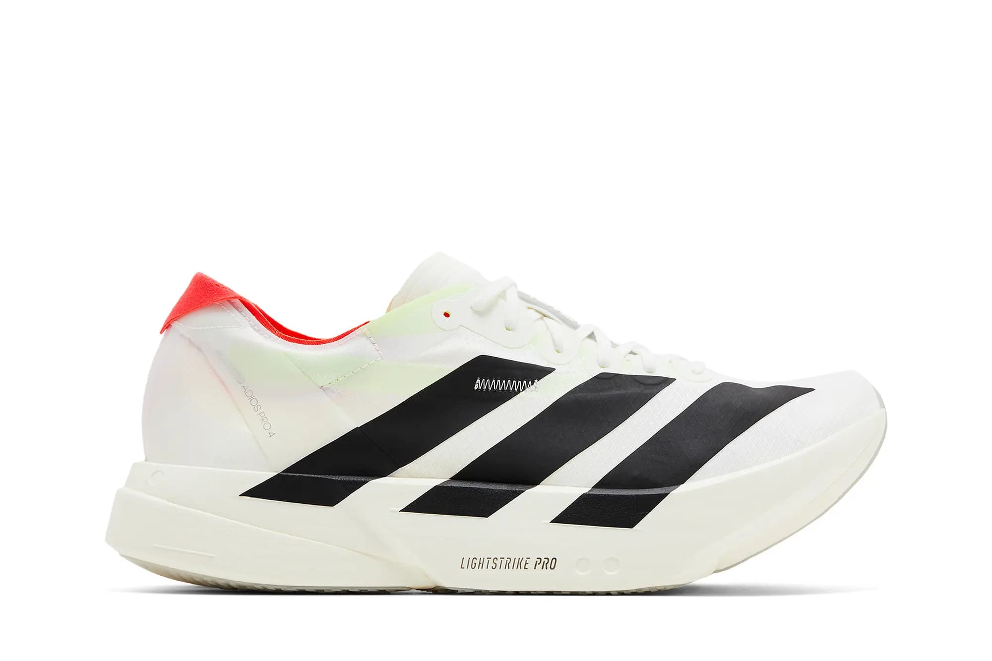 adidas Adizero Adios Pro 4 'White Black' by Adidas