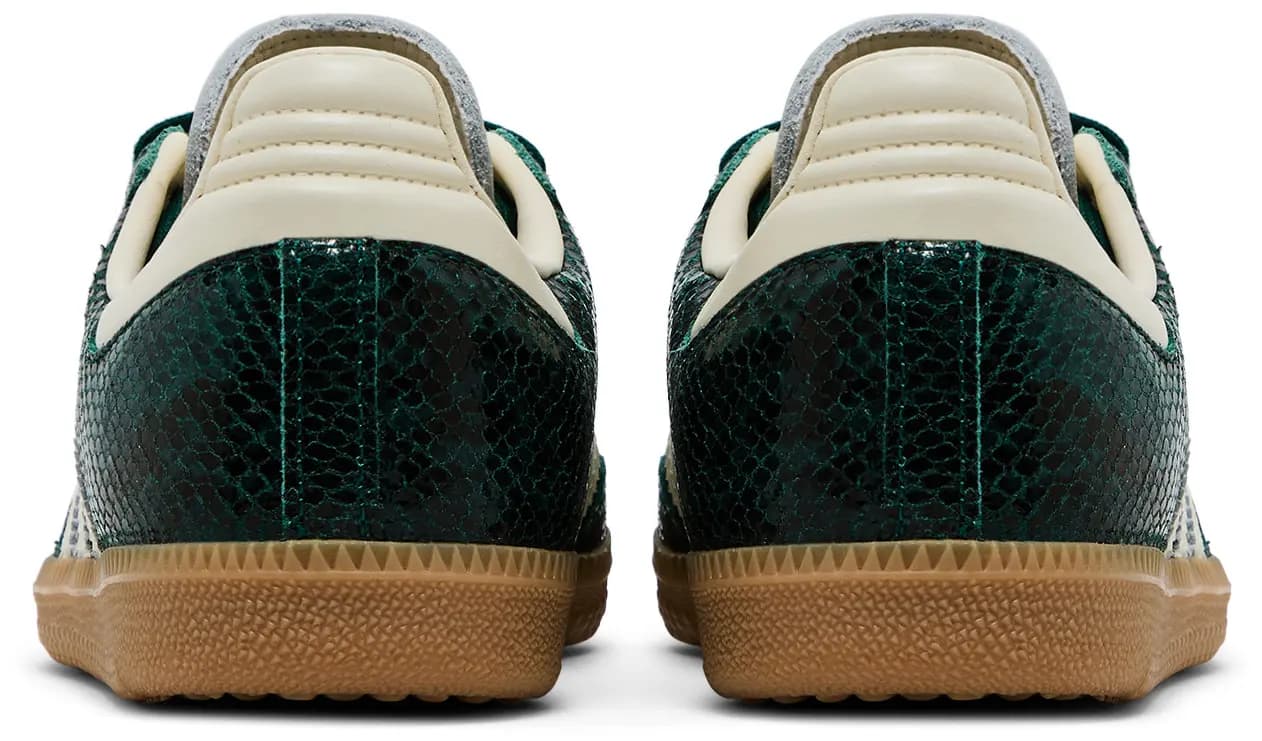 adidas Women's Samba OG 'Snakeskin Pack - Collegiate Green' 6
