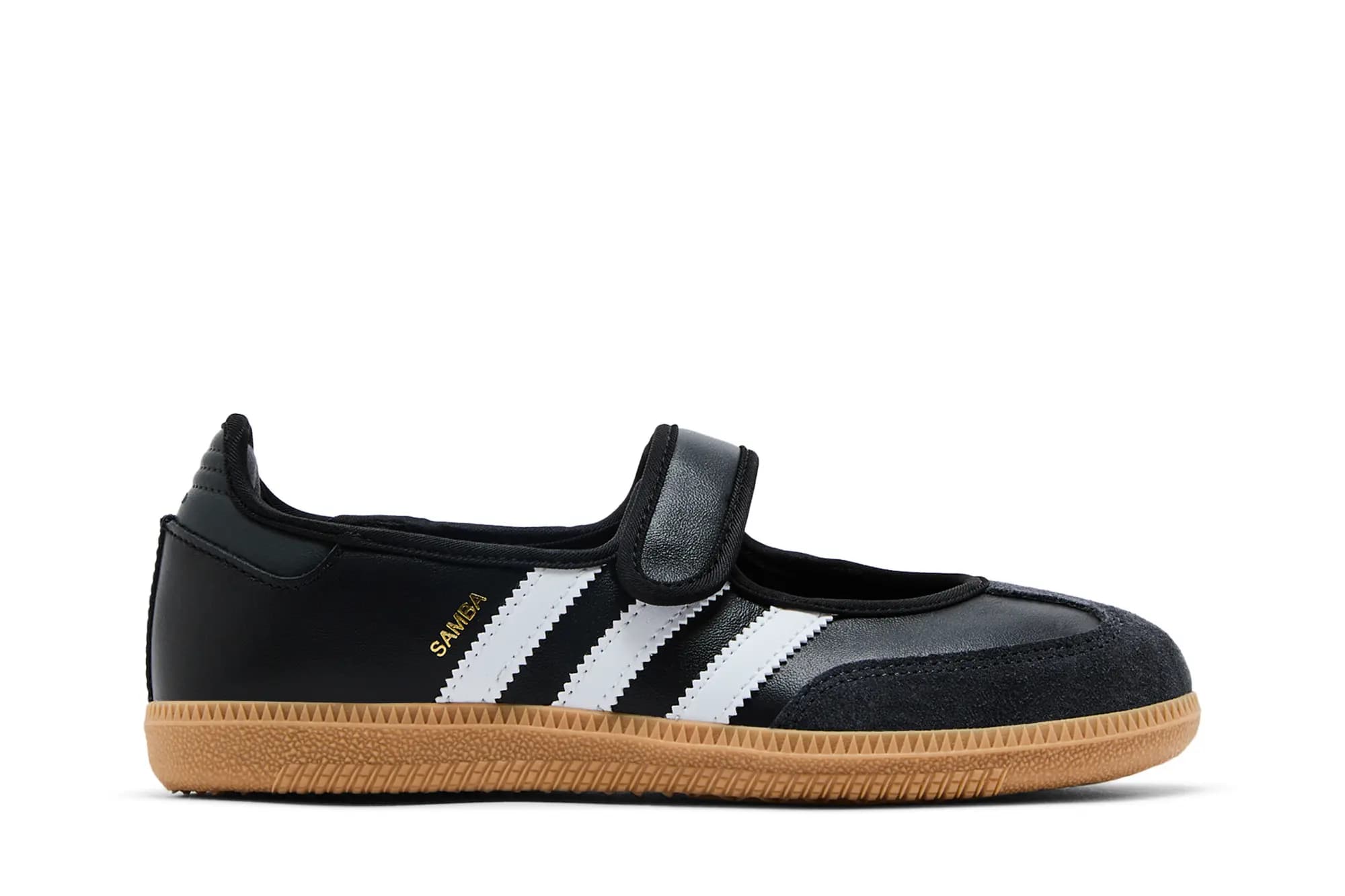 adidas Wmns Samba Jane 'Black White Gum' by Adidas