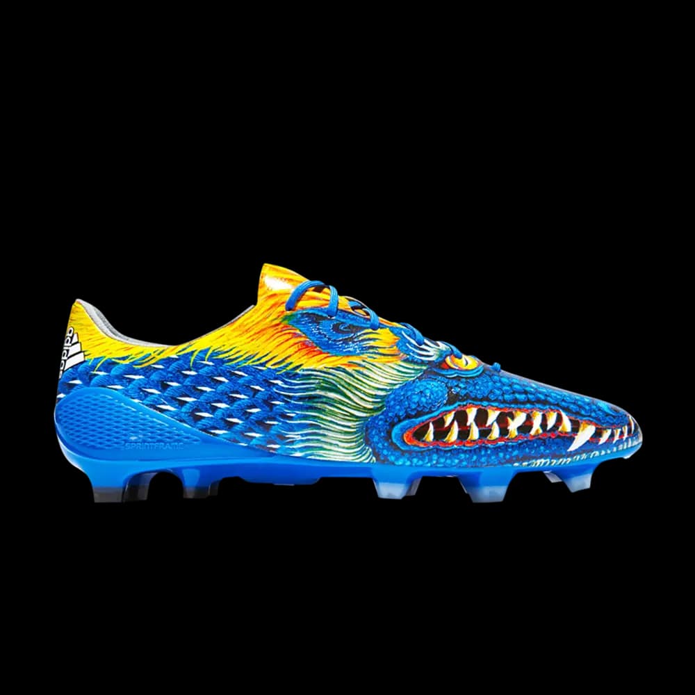 Yohji Yamamoto x adidas Adizero F50 FG 'Mismatched Dragons' by Adidas
