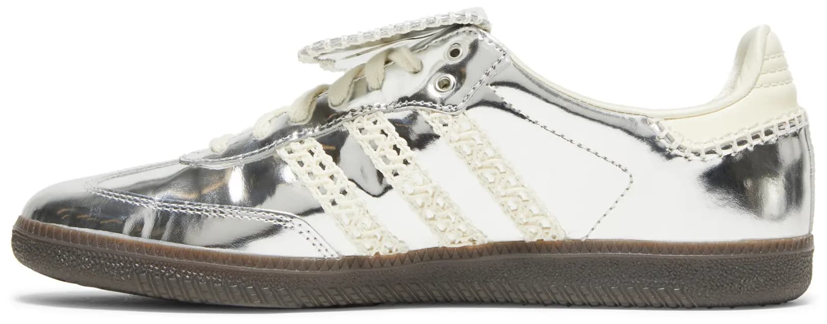 Wales Bonner x adidas Samba 'Silver Metallic' 3
