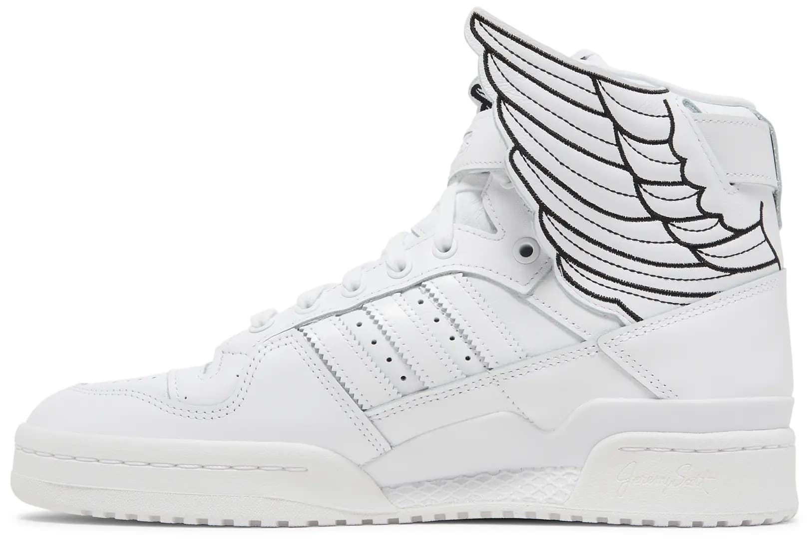 Jeremy Scott x adidas Wings 4.0 'Cloud White' 3