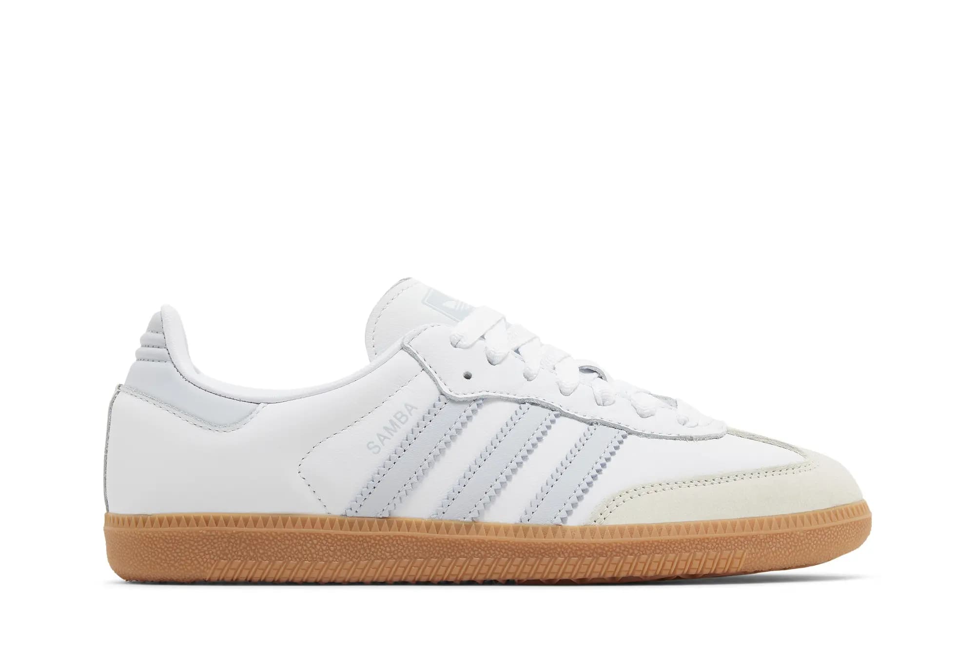 adidas Wmns Samba OG 'White Halo Blue Gum' by Adidas