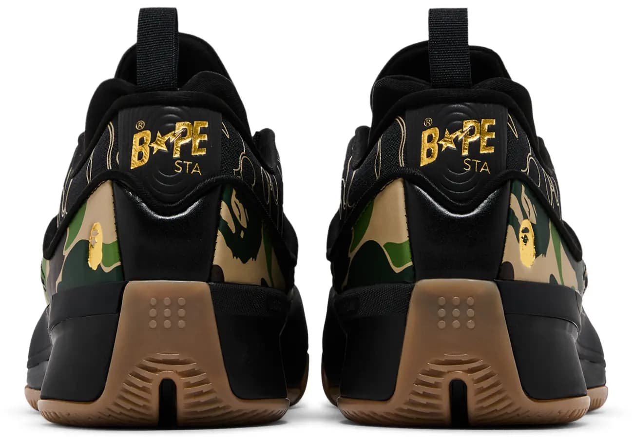 BAPE x adidas Dame 9 'Black Green' 6