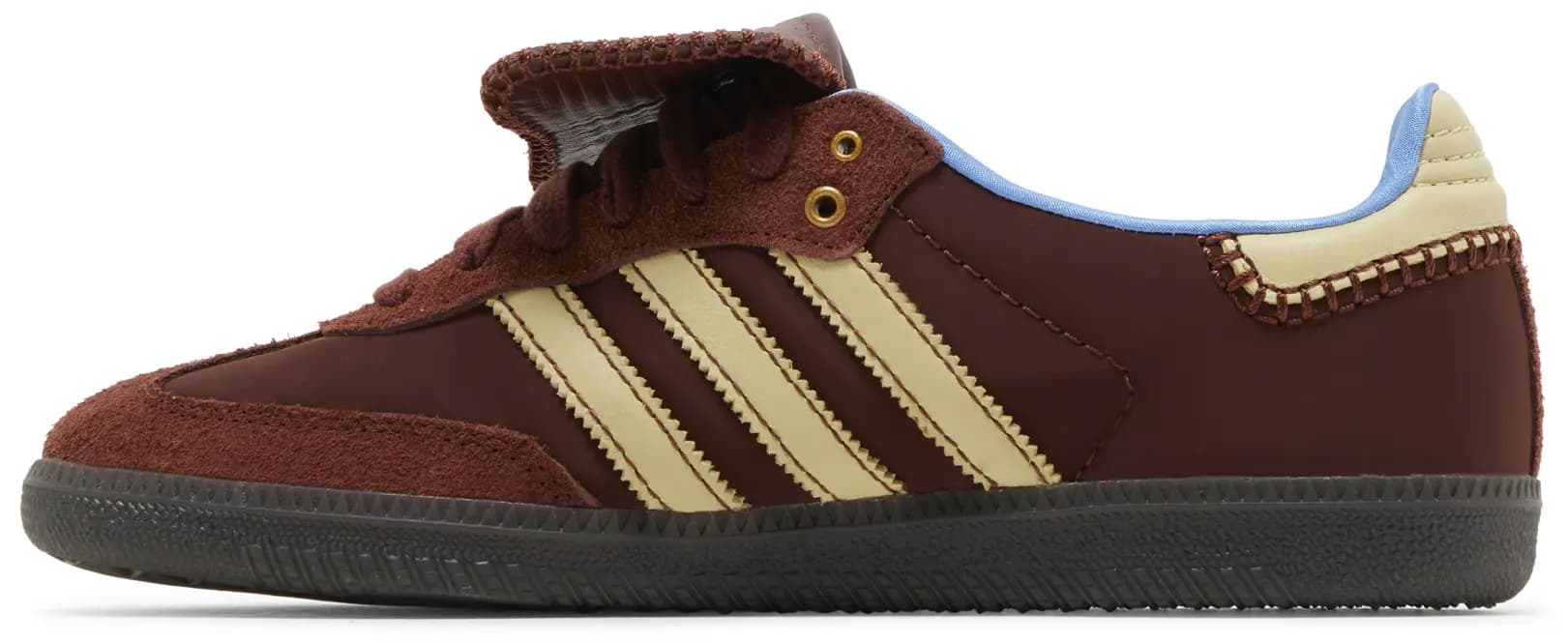 Wales Bonner x adidas Samba Nylon 'Fox Brown' 3