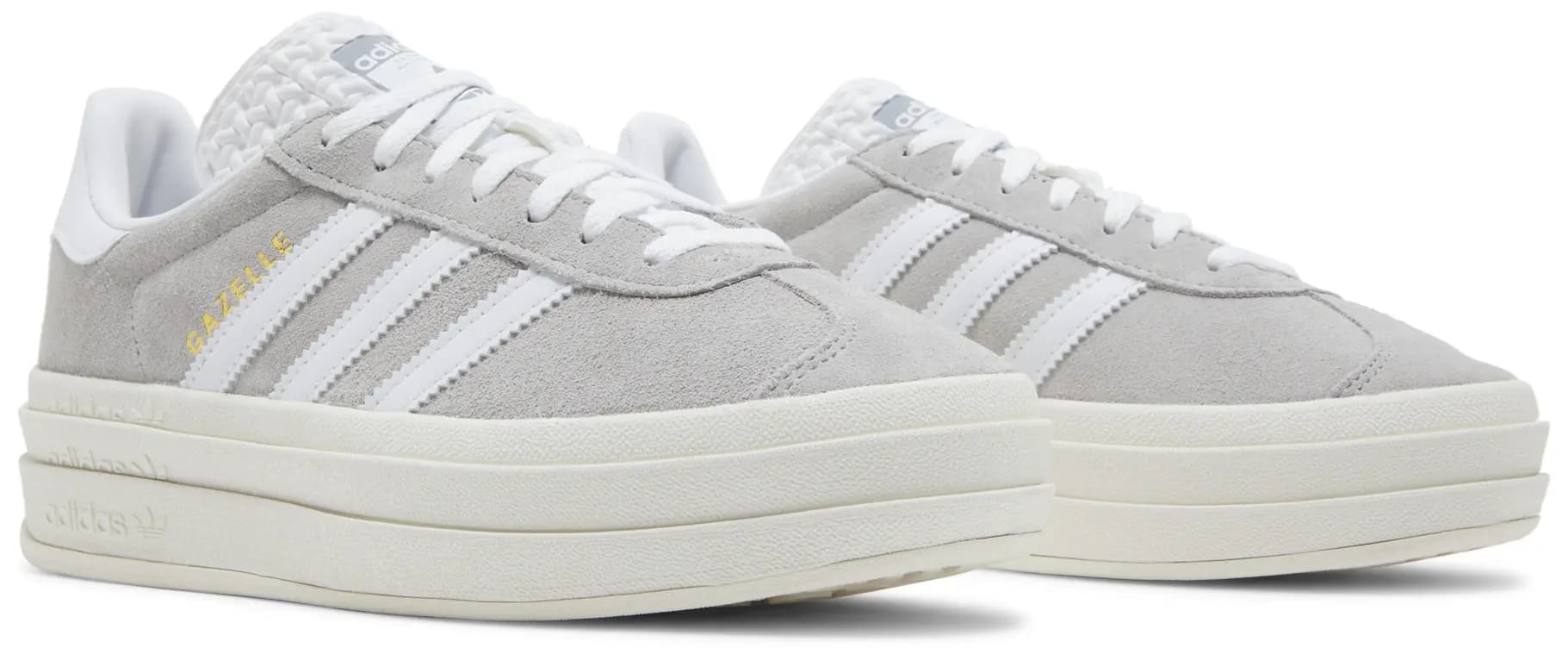 adidas Wmns Gazelle Bold 'Grey White' 8