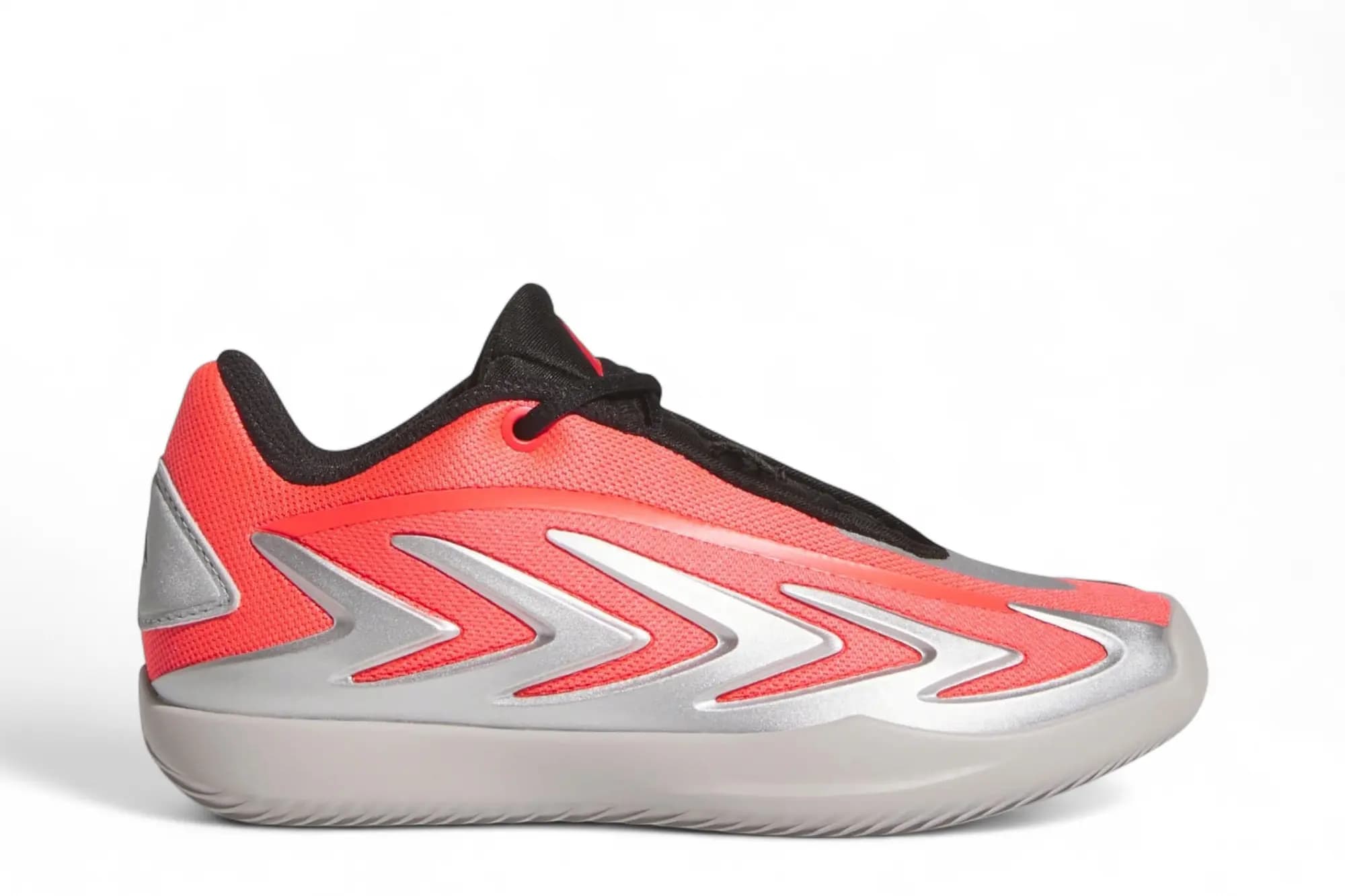 adidas Anthony Edwards 3 Little Kid 'Lucid Red Silver Metallic' by Adidas