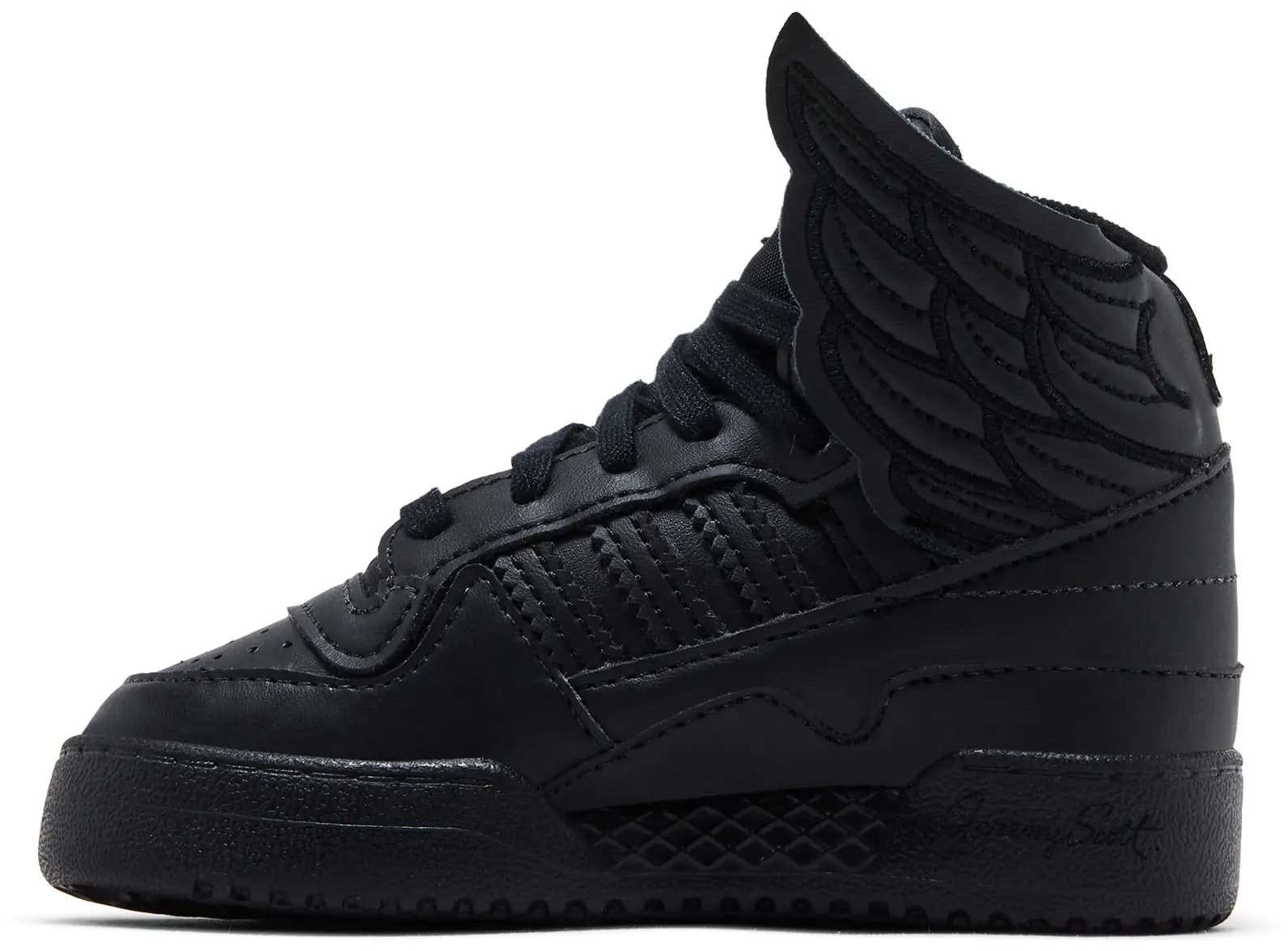 Jeremy Scott x adidas Wings 4.0 I 'Core Black' 3