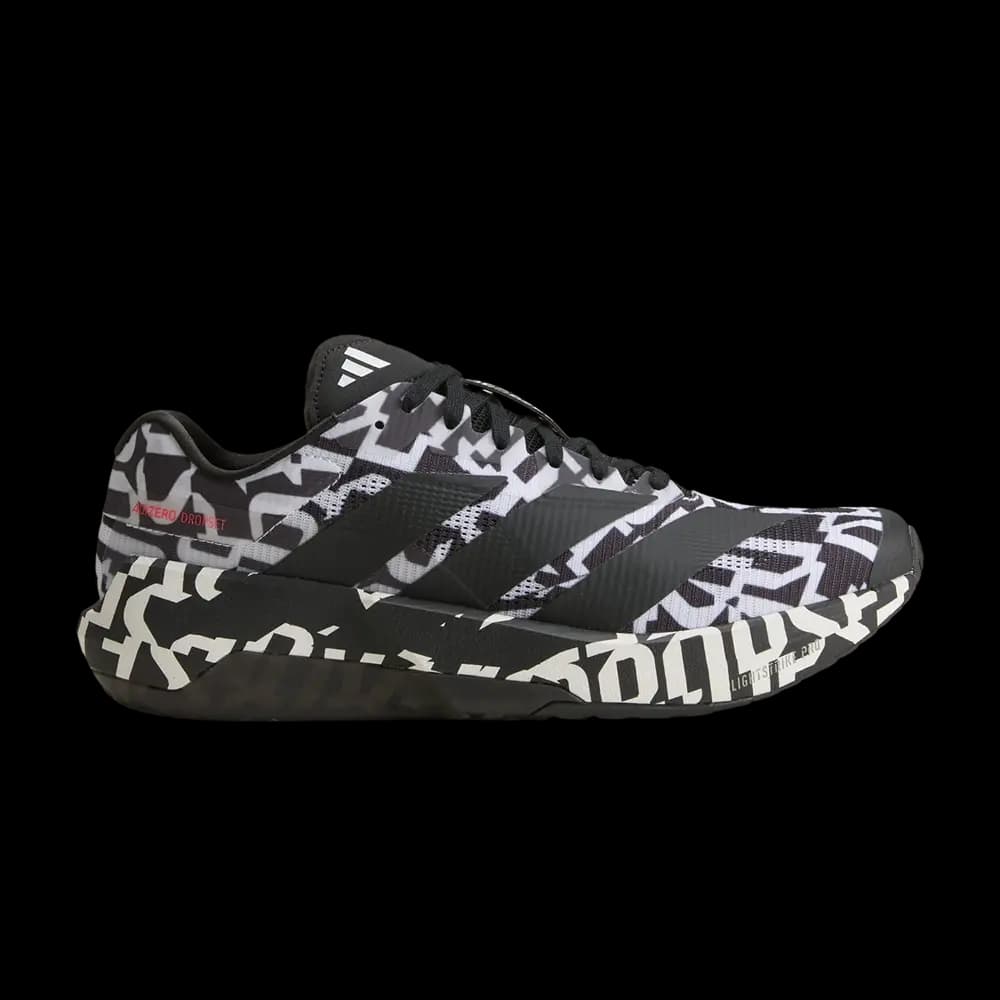adidas Adizero Dropset Pro 'Cloud White Core Black Lucid Red' by Adidas