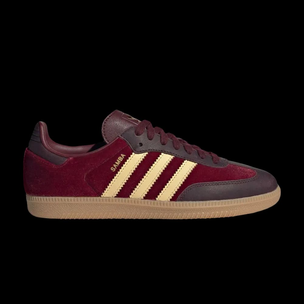 adidas Wmns Samba OG 'Shadow Red Velvet' by Adidas
