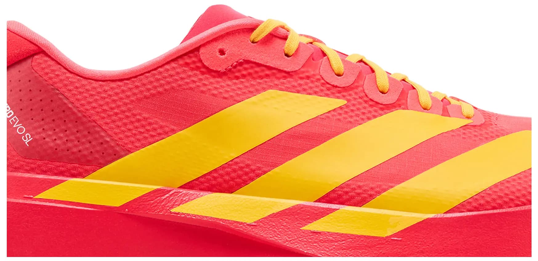 adidas Adizero Evo SL 'Lucid Red Bold Gold Semi Lucid Blue' 2