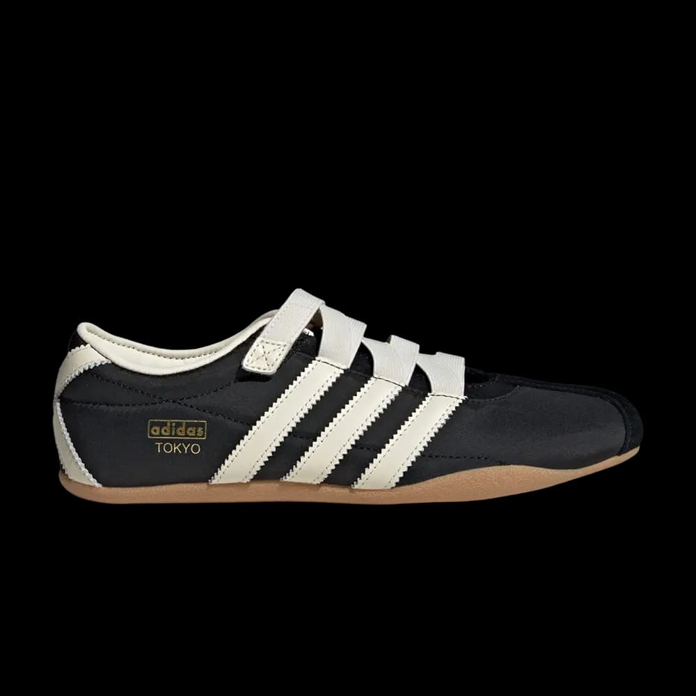 adidas Wmns Tokyo MJ 'Core Black Cream White Gold Metallic' by Adidas
