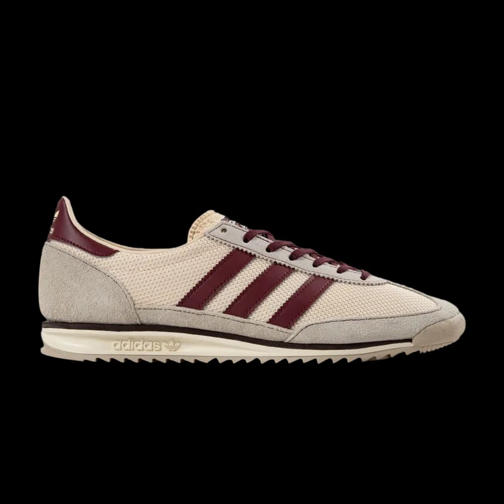 Adidas Wmns SL72 OG 'Crystal Sand Shadow Red' by Adidas