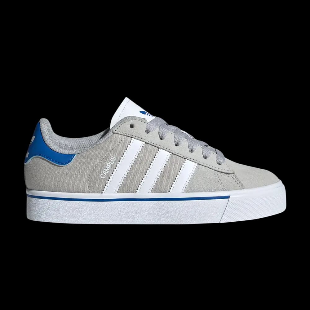 Adidas Campus Vulc J 'Grey White Blue' by Adidas
