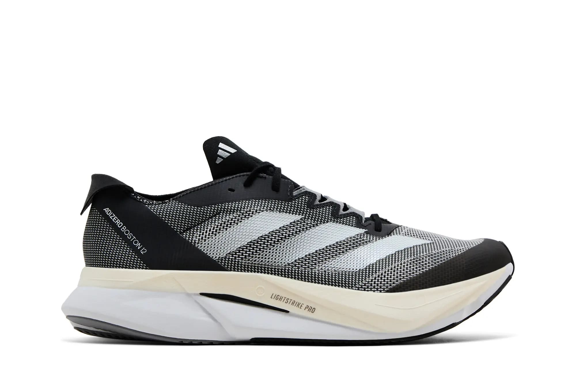 adidas Adizero Boston 12 'Black White' by Adidas