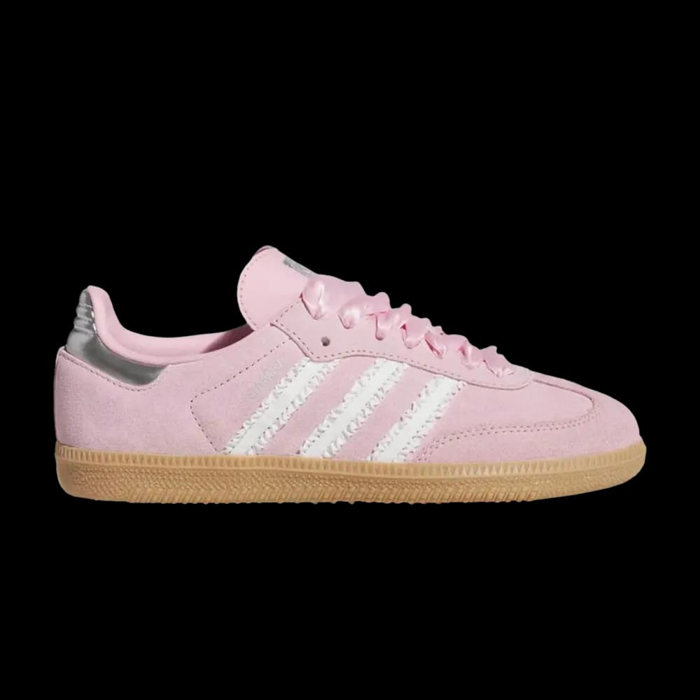 adidas Samba OG Big Kid 'Light Pink Cloud White Gum' by Adidas