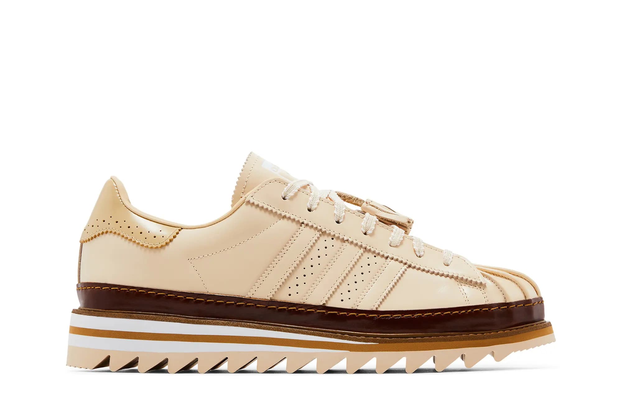 CLOT x adidas Superstar 'Crystal Sand' by Adidas