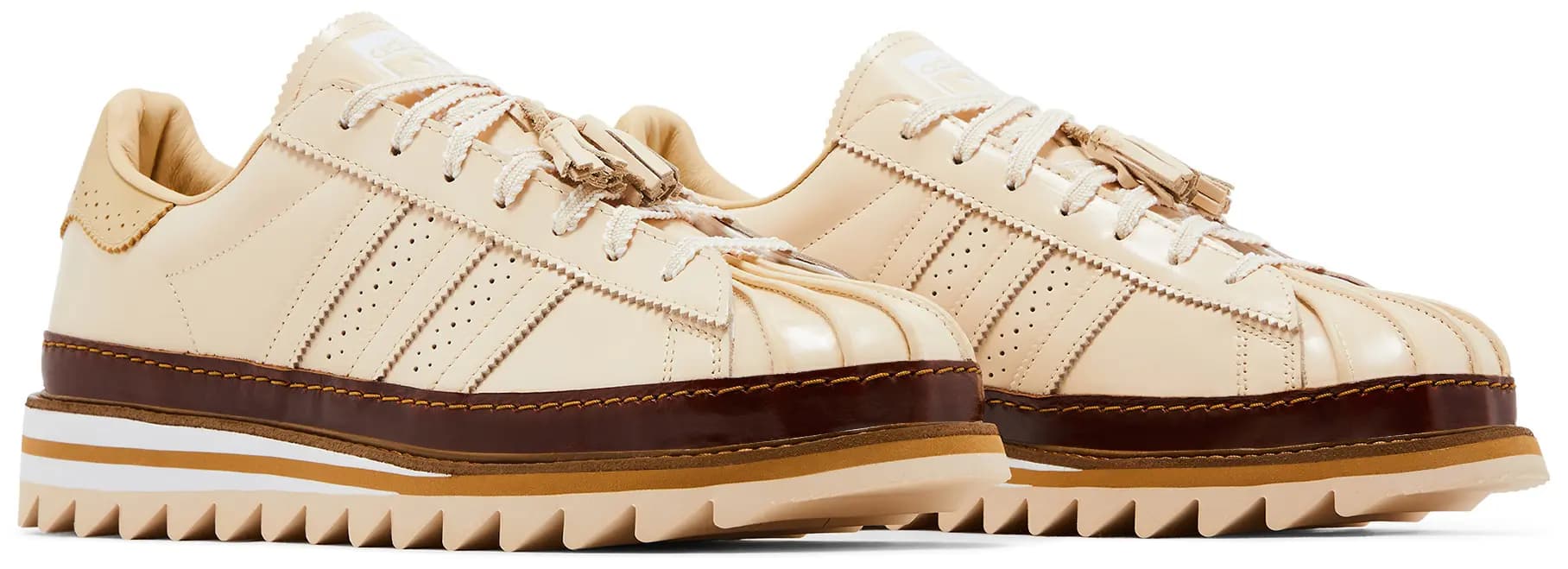 CLOT x adidas Superstar 'Crystal Sand' 8