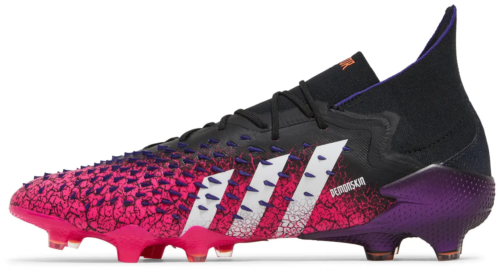 Adidas Predator Freak.1 FG 'Demonskin - Black Shock Pink' 3