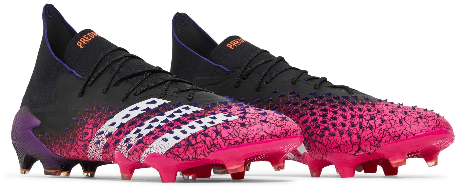 Adidas Predator Freak.1 FG 'Demonskin - Black Shock Pink' 8