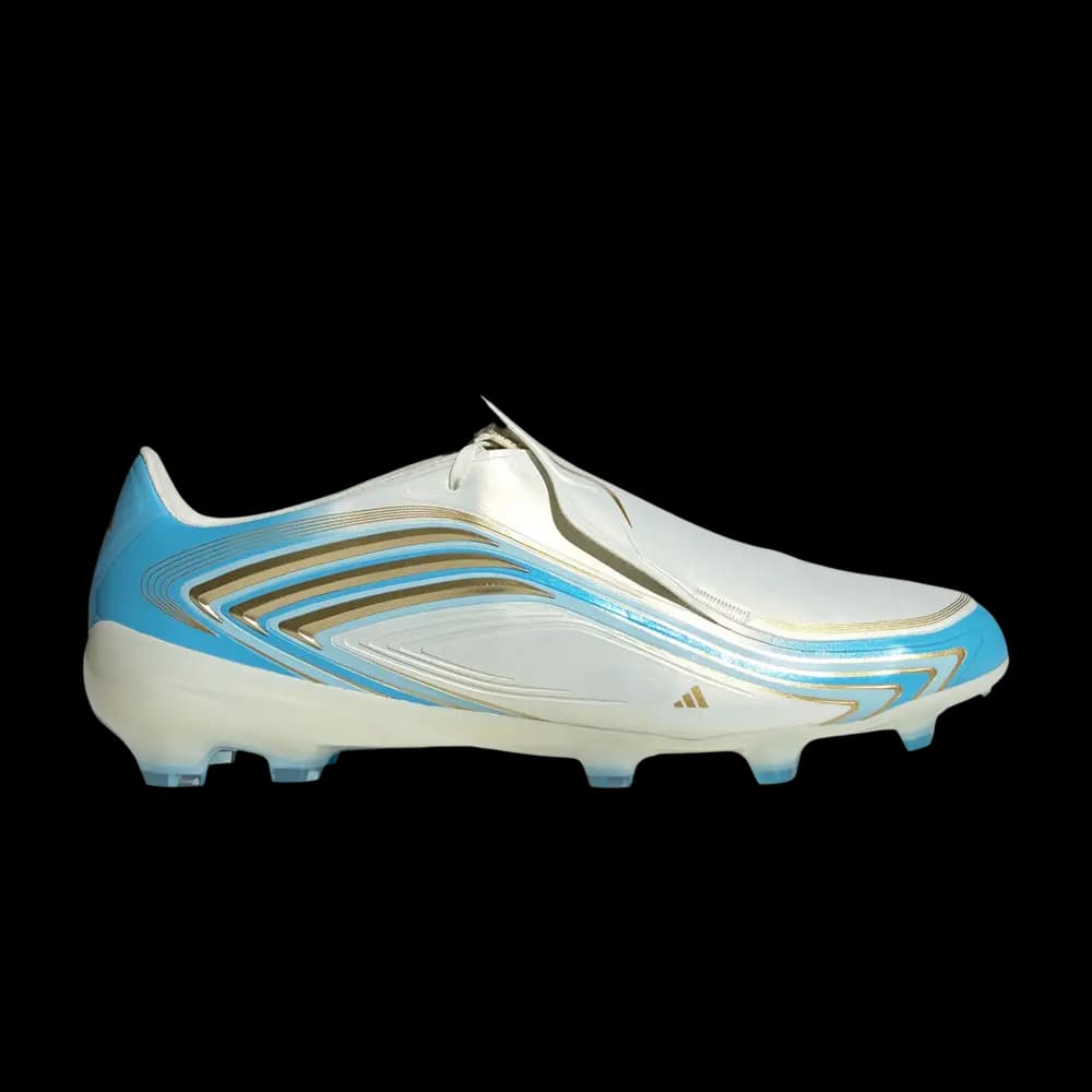 adidas F50 Messi Pro FG 'Ivory Semi Blue Burst' by Adidas
