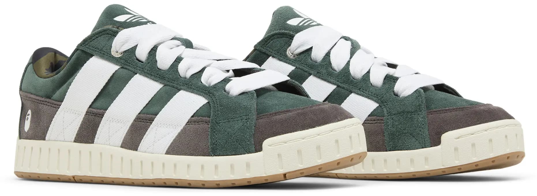BAPE x adidas LWST 'Shadow Green' 8