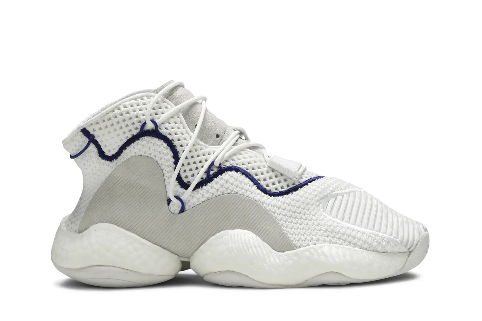 adidas Crazy BYW LVL 1 'White Purple' by Adidas