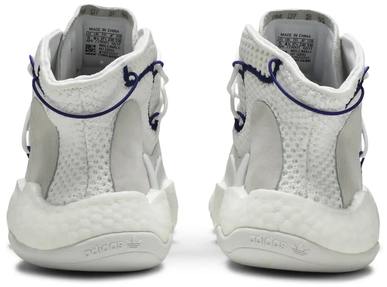 adidas Crazy BYW LVL 1 'White Purple' 6