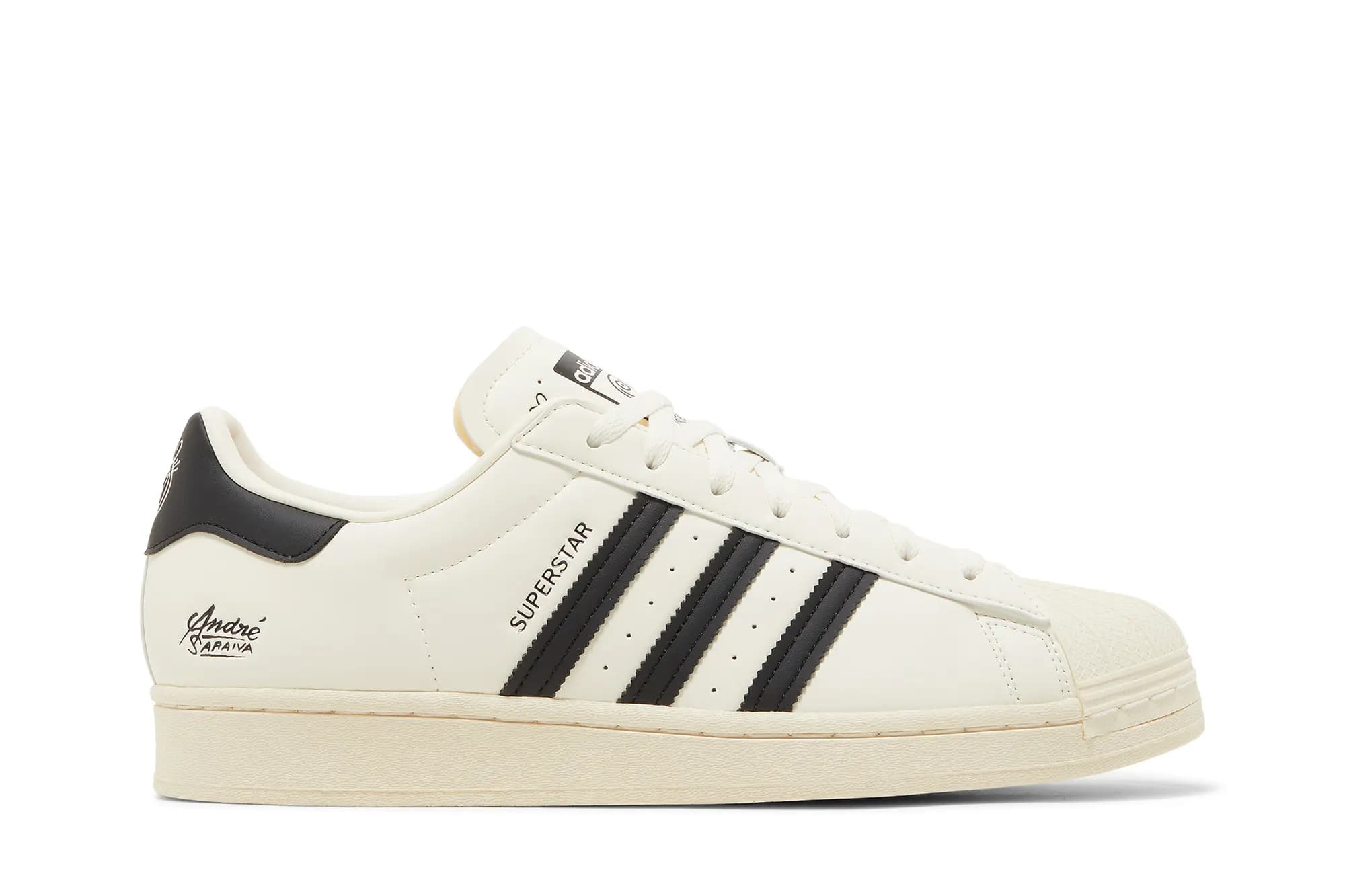 André Saraiva x adidas Superstar 'Chalk White Black' by Adidas