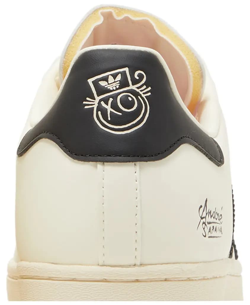 André Saraiva x adidas Superstar 'Chalk White Black' 7