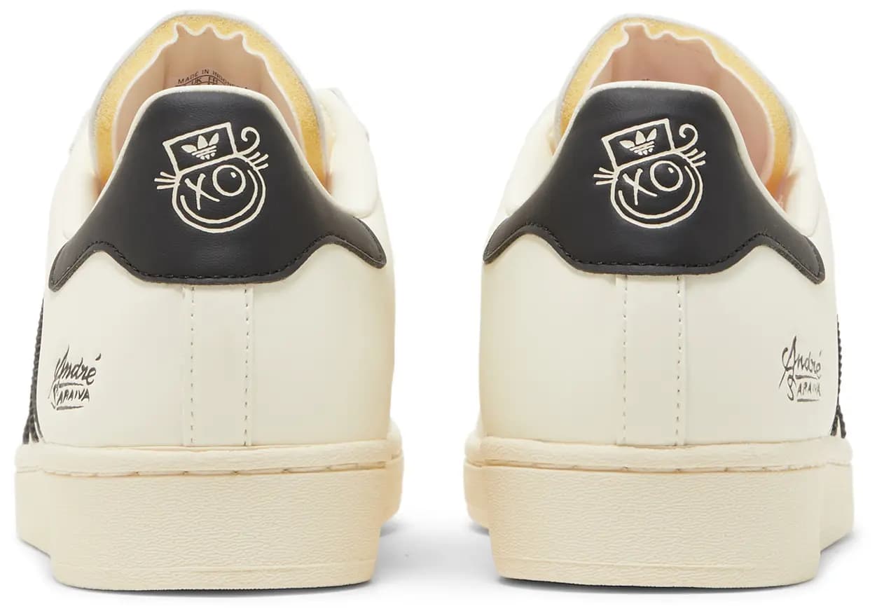 André Saraiva x adidas Superstar 'Chalk White Black' 6