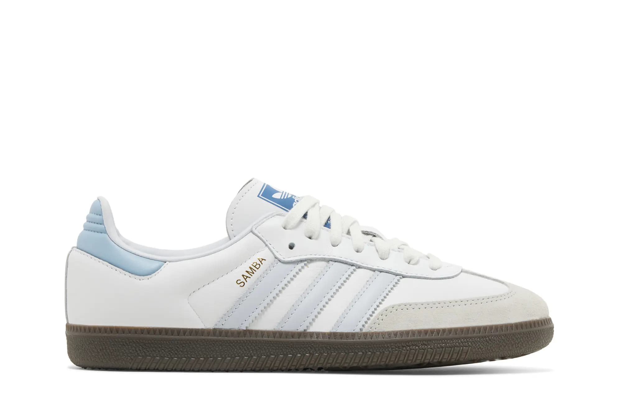 adidas Samba OG 'White Halo Blue' by Adidas