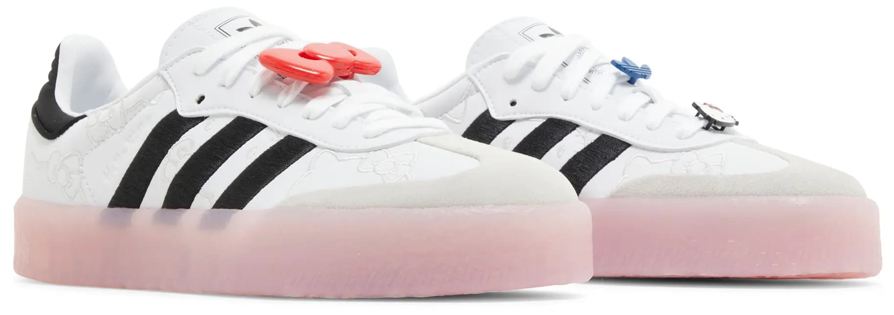 Hello Kitty x adidas Wmns Sambae 'White Black Clear Pink' 8