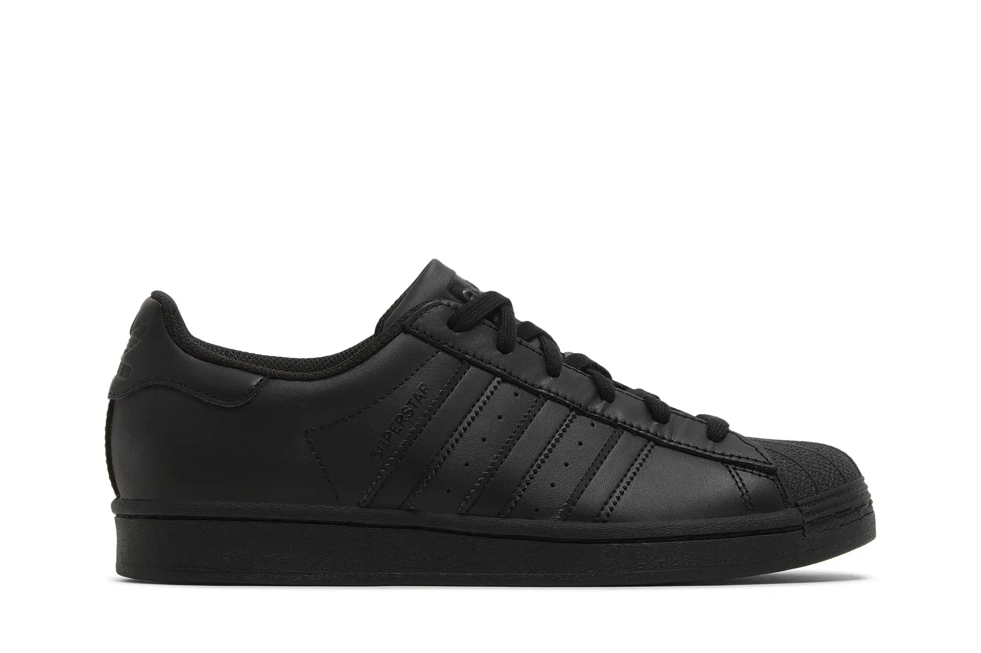 adidas Superstar 'All Black' by Adidas