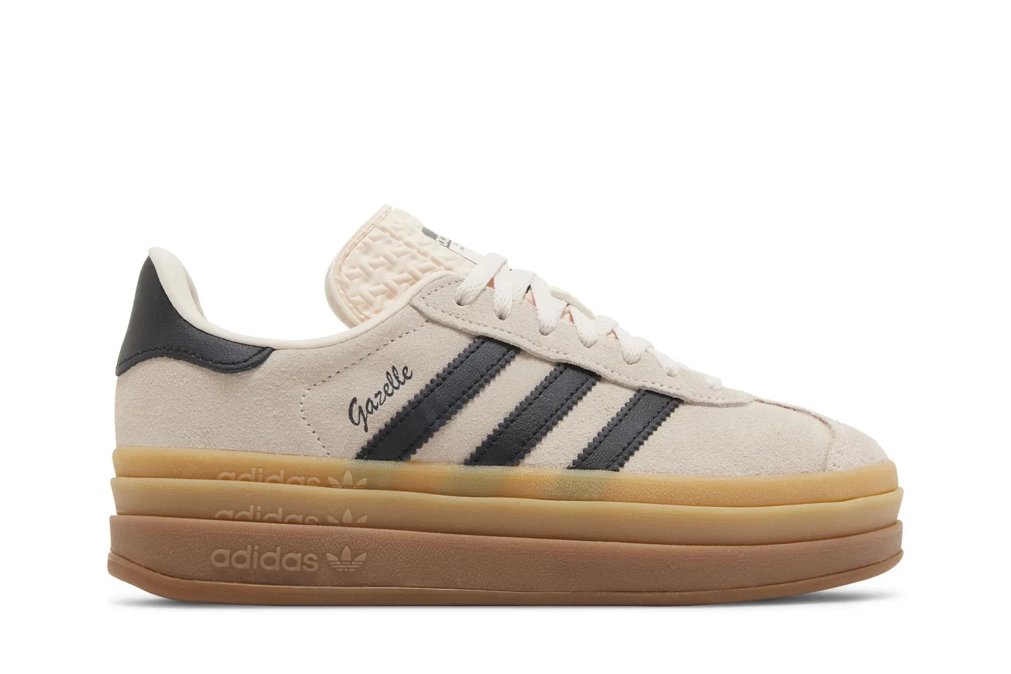 adidas Wmns Gazelle Bold 'Wonder Quartz Black Gum' by Adidas