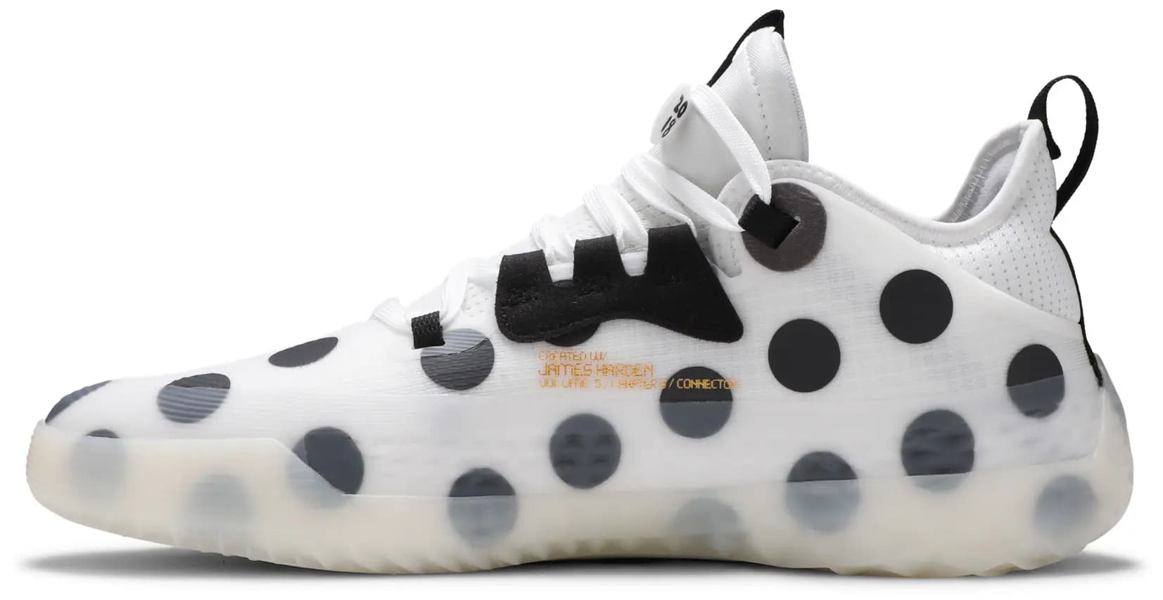 adidas Harden Vol. 5 Futurenatural 'Polka Dot - White' 3