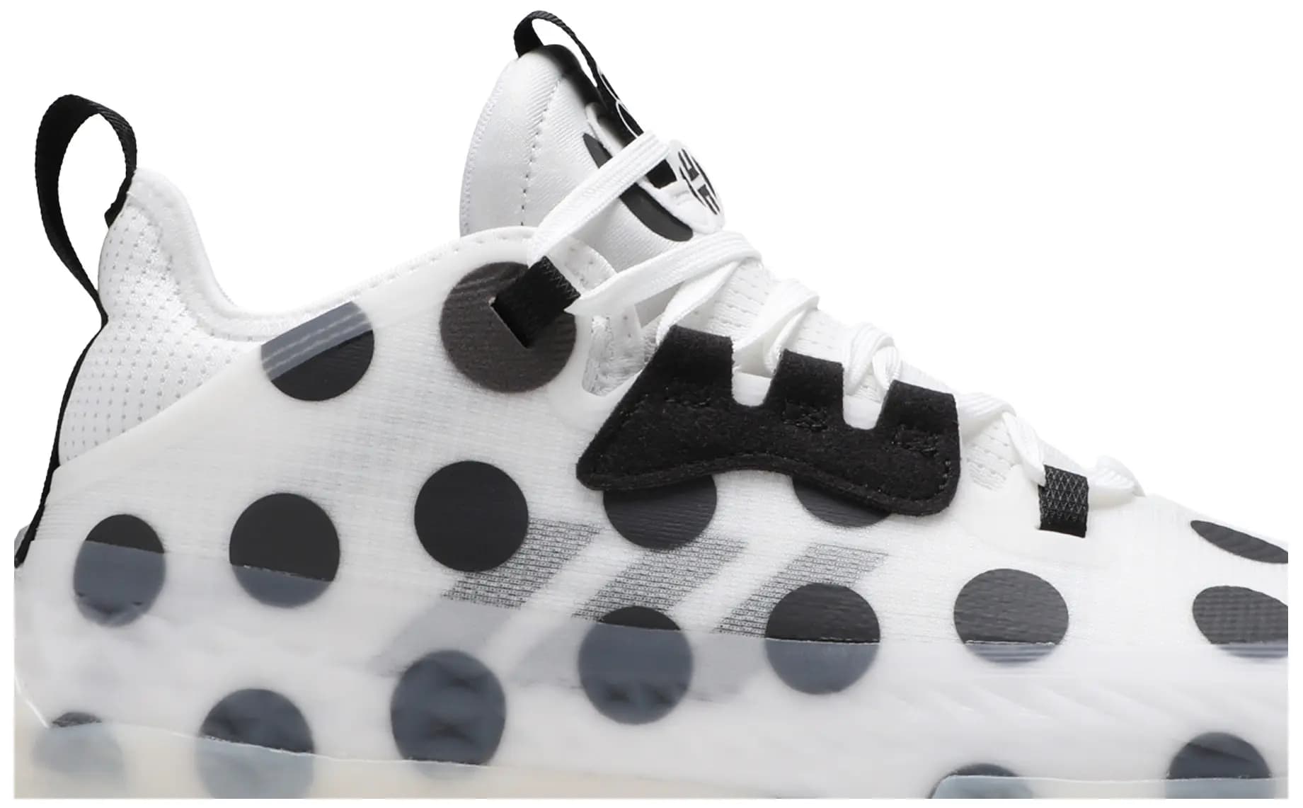 adidas Harden Vol. 5 Futurenatural 'Polka Dot - White' 2