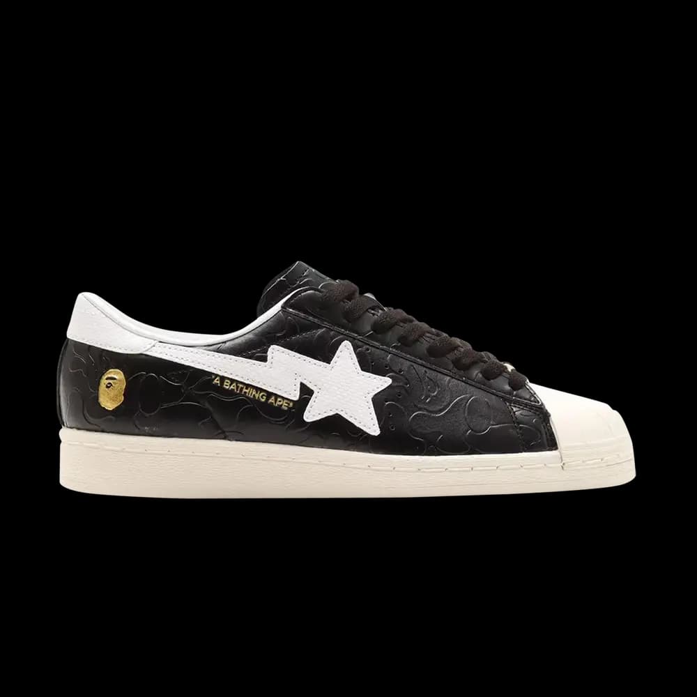 atmos x BAPE x adidas Superstar 'Glow In The Dark' by Adidas