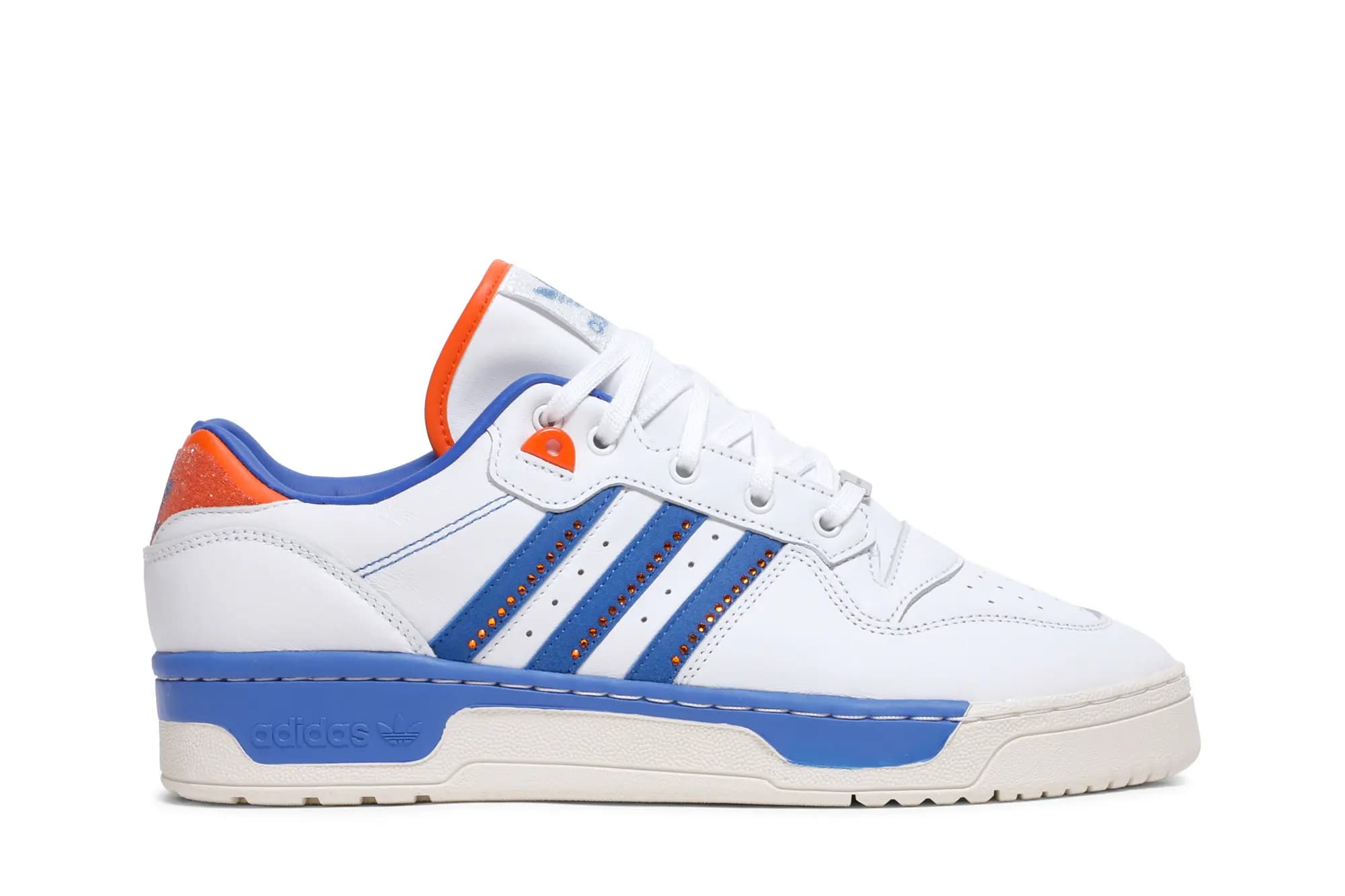 Swarovski x adidas Rivalry Low 'Cloud White Blue' by Adidas