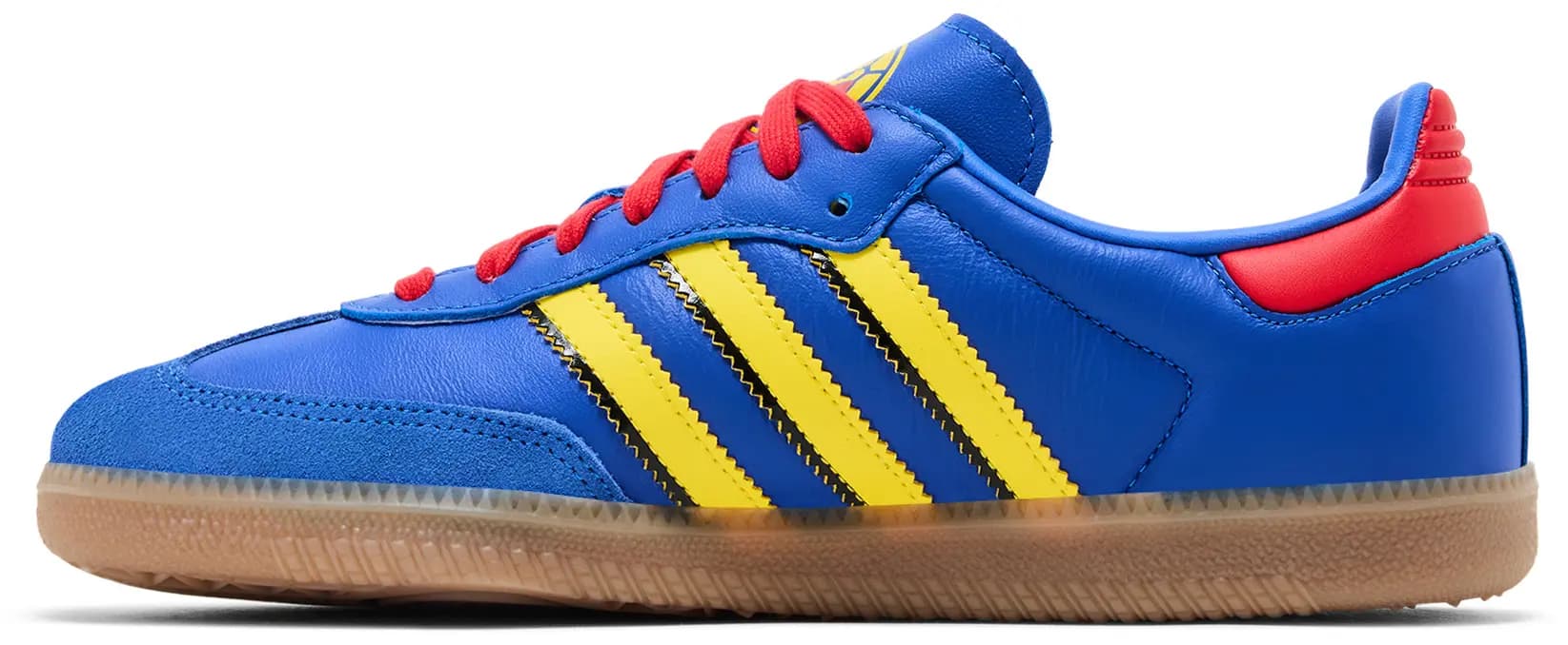 adidas Samba Licensed 'Hi-Res Blue Yellow Vivid Red' 3