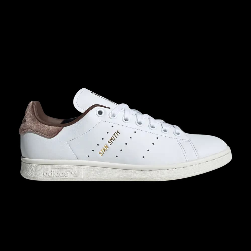 adidas Wmns Stan Smith 'White Velvet Brown' by Adidas