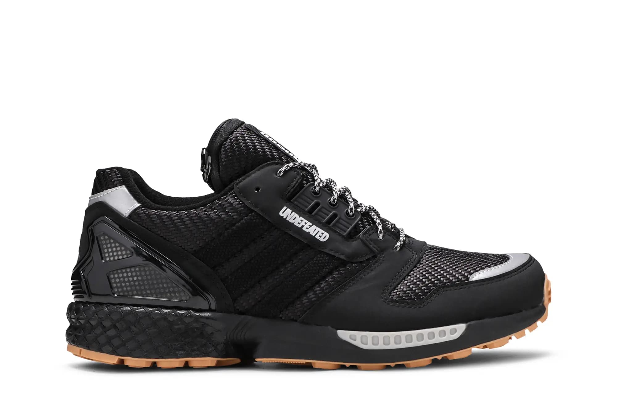 Undefeated x Neighborhood x adidas ZX 8000 'Black Gum' by Adidas